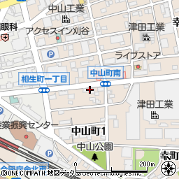 株式会社井上硝子店周辺の地図