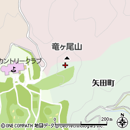 竜ケ尾山周辺の地図