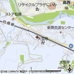 岡山県新見市西方952周辺の地図
