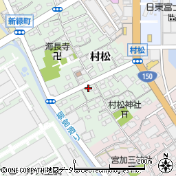 静岡県静岡市清水区村松303周辺の地図