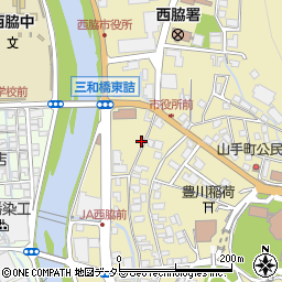兵庫県西脇市西脇871周辺の地図