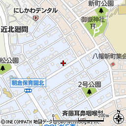 愛知県知多市朝倉町263周辺の地図