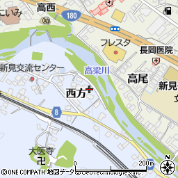 岡山県新見市西方851-2周辺の地図