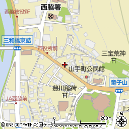 兵庫県西脇市西脇773-2周辺の地図