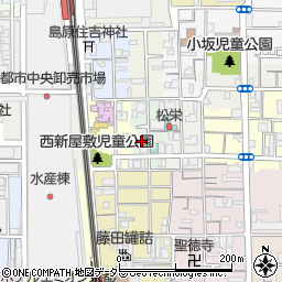 京都府京都市下京区西新屋敷太夫町92周辺の地図