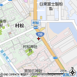静岡県静岡市清水区村松40周辺の地図