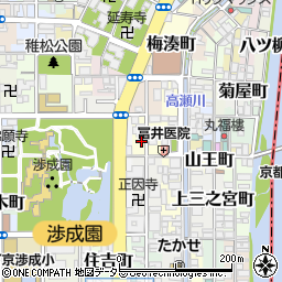 京都府京都市下京区溜池町367周辺の地図