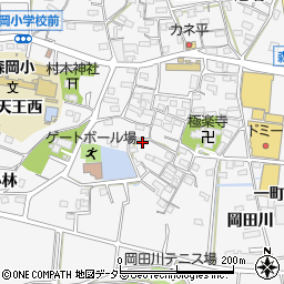 愛知県知多郡東浦町森岡岡田19周辺の地図