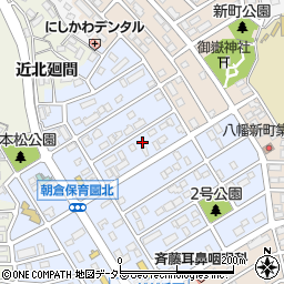 愛知県知多市朝倉町251周辺の地図