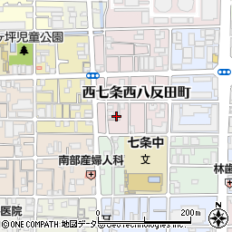 京都府京都市下京区西七条西八反田町115-5周辺の地図