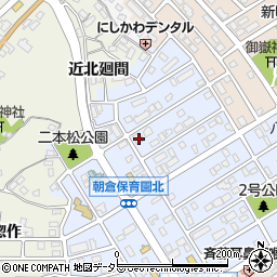 愛知県知多市朝倉町213周辺の地図