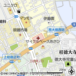 西京都病院（弘正会）周辺の地図