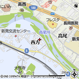岡山県新見市西方851周辺の地図
