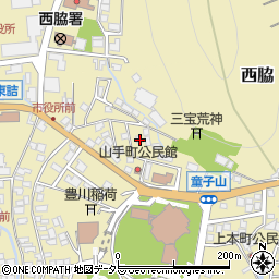 兵庫県西脇市西脇771-107周辺の地図