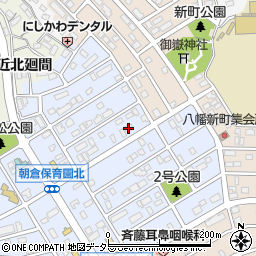 愛知県知多市朝倉町262周辺の地図