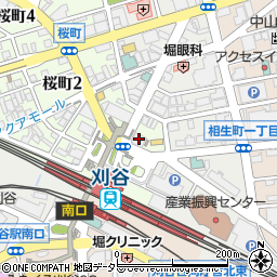 ダイワボウ情報システム株式会社刈谷支店周辺の地図