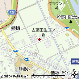 静岡県伊豆市熊坂469-11周辺の地図