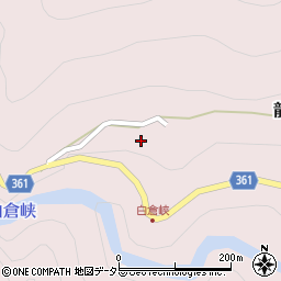 静岡県浜松市天竜区龍山町大嶺1261周辺の地図