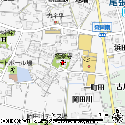 愛知県知多郡東浦町森岡岡田51周辺の地図