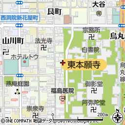 京都府京都市下京区東若松町806周辺の地図