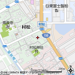 静岡県静岡市清水区村松45周辺の地図