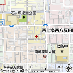京都府京都市下京区西七条東石ケ坪町73周辺の地図