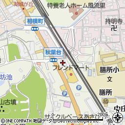 トヨタレンタリース滋賀膳所店周辺の地図