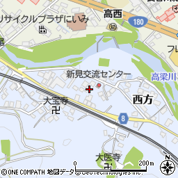 岡山県新見市西方837周辺の地図