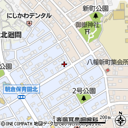 愛知県知多市朝倉町261周辺の地図