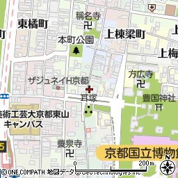 京都府京都市東山区茶屋町509-5周辺の地図