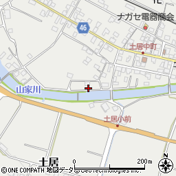 岡山県美作市土居448周辺の地図