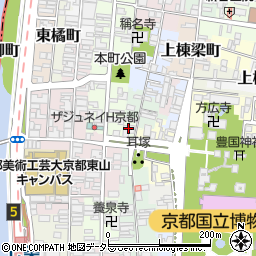 専定寺周辺の地図