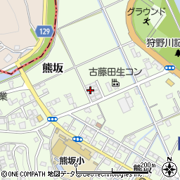 静岡県伊豆市熊坂469-5周辺の地図
