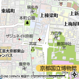 京都府京都市東山区茶屋町512周辺の地図