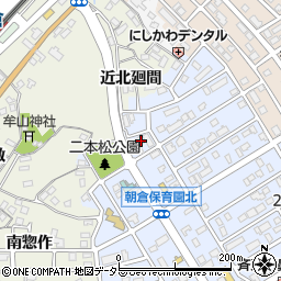愛知県知多市朝倉町182周辺の地図