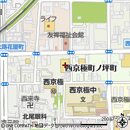 京都府京都市右京区西京極東池田町42周辺の地図