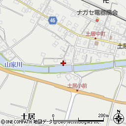 岡山県美作市土居449周辺の地図