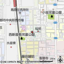京都府京都市下京区西新屋敷太夫町88周辺の地図