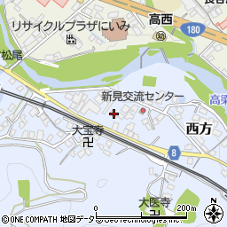 岡山県新見市西方836周辺の地図