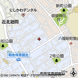 愛知県知多市朝倉町254周辺の地図