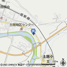 岡山県美作市土居232周辺の地図