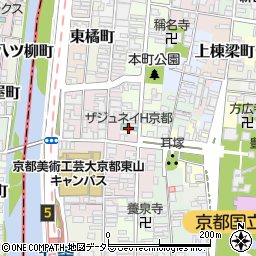 ＴＨＥ　ＪＵＮＥＩ　ＨＯＴＥＬ京都周辺の地図