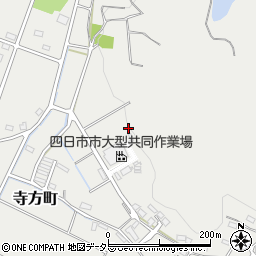 三重県四日市市寺方町周辺の地図