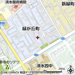 緑が丘町14-21 櫻井邸☆akippa駐車場【不定期】周辺の地図