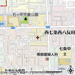 京都府京都市下京区西七条東石ケ坪町65周辺の地図