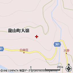 静岡県浜松市天竜区龍山町大嶺1208周辺の地図