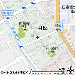 静岡県静岡市清水区村松304周辺の地図