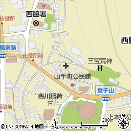 兵庫県西脇市西脇771-77周辺の地図