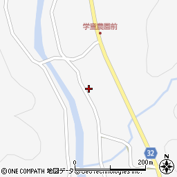 愛知県新城市玖老勢塩平貝津周辺の地図