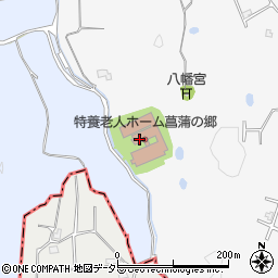 菖蒲の郷デイサービスセンター周辺の地図